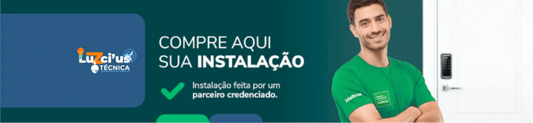 Compre sua instalação comm o Luzcius Técnica